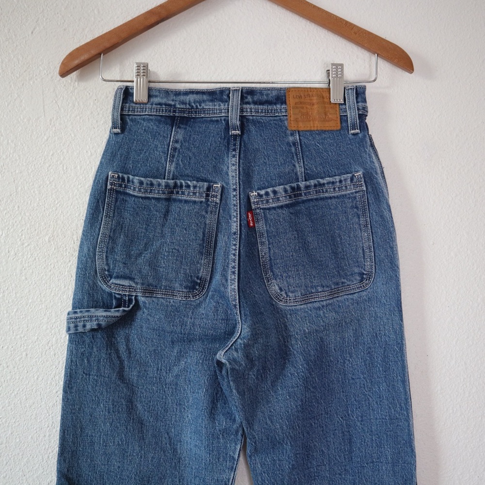 Levi’s ribcage straight ankle utility jeans